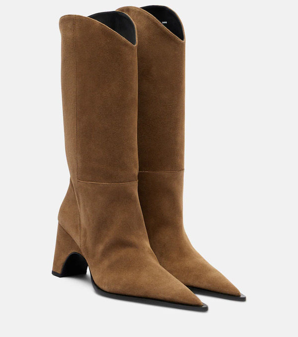  Coperni Coperni Cowboy Suede Knee-high Boots 