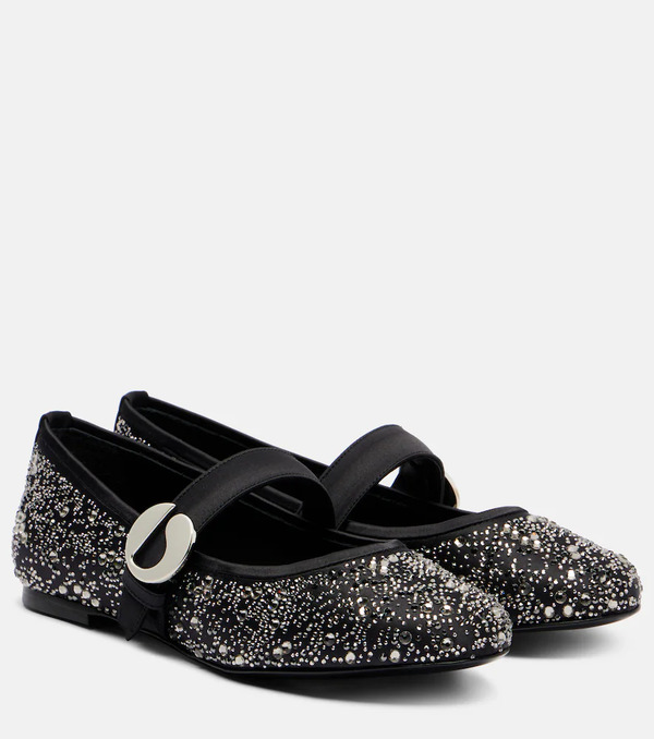  Coperni Coperni Embellished Ballet Flats 