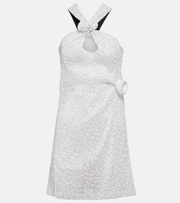  Coperni Coperni Embellished Halterneck Minidress 