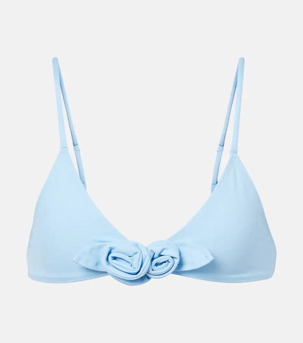  Coperni Coperni Floral-applique Bikini Top 