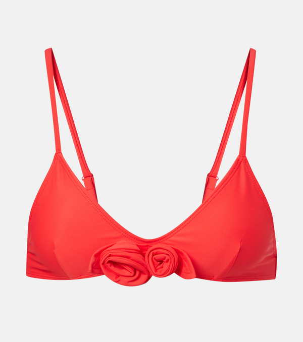  Coperni Coperni Flower Floral-applique Bikini Top 