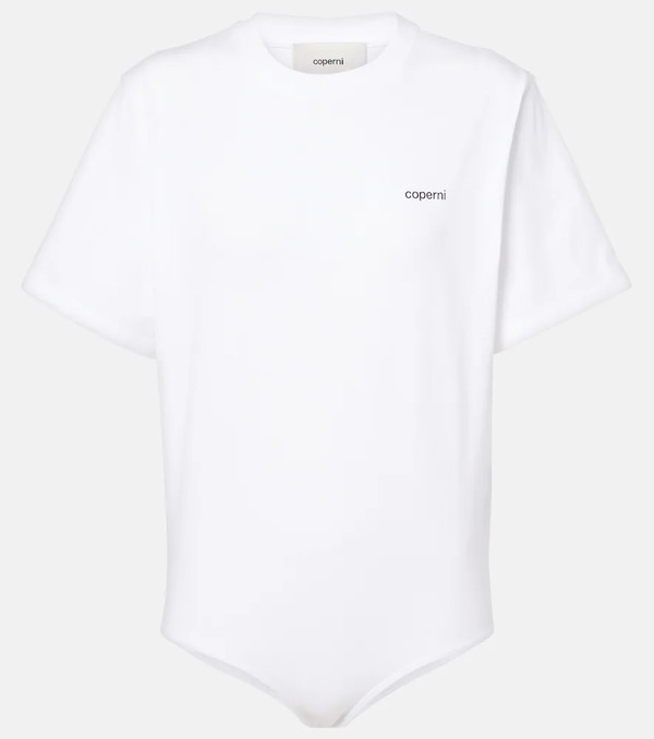  Coperni Coperni Logo Cotton Bodysuit 