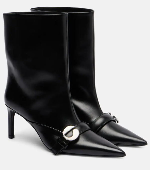  Coperni Coperni Logo Leather Ankle Boots 