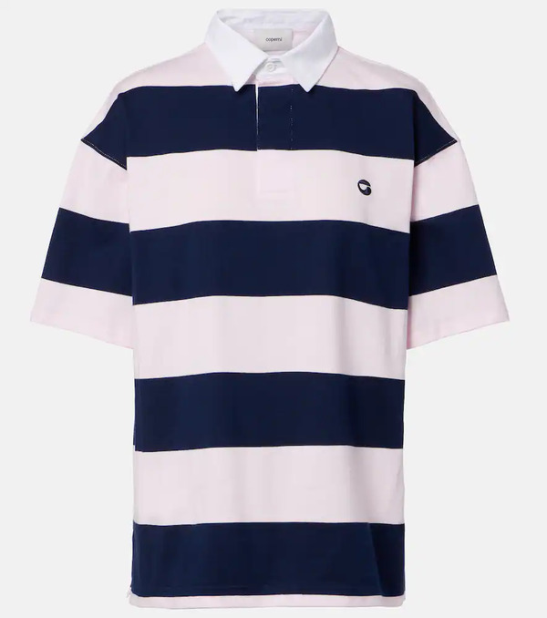  Coperni Coperni Striped Cotton Polo Shirt 