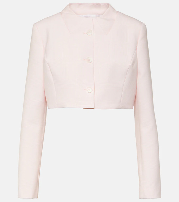  Coperni Coperni Trompe L'oeil Cropped Virgin Wool Jacket 