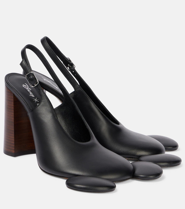  Coperni Coperni X Disneyâ® Mickey Leather Slingback Pumps 