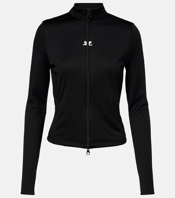 Courreges Courreges Interlock Jersey Track Jacket 