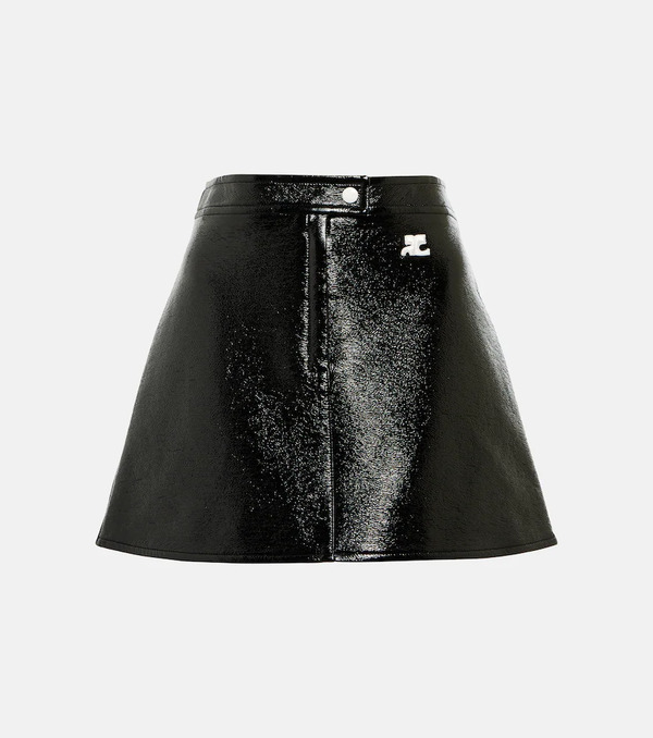  Courreges Courreges Logo Miniskirt 