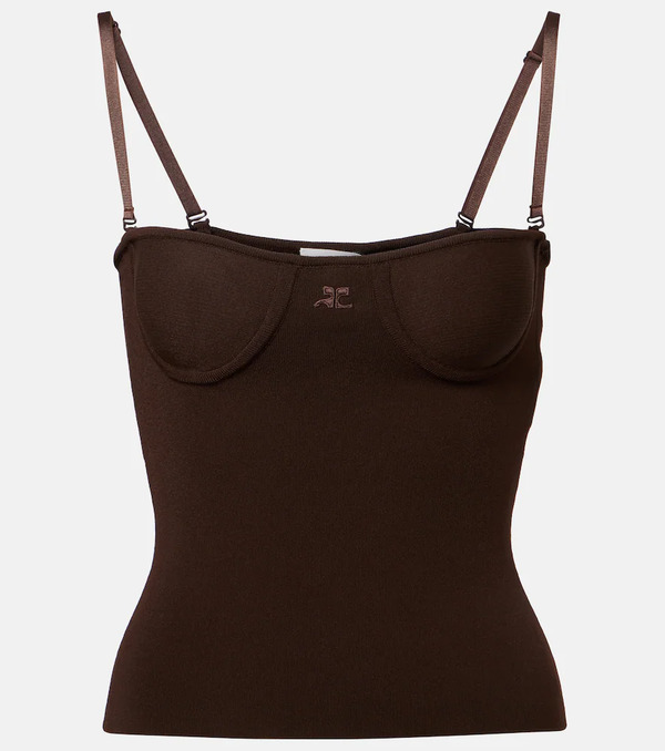  Courreges Courreges Logo Tank Top 