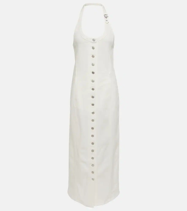  Courreges Courreges Multiflex Denim Midi Dress 