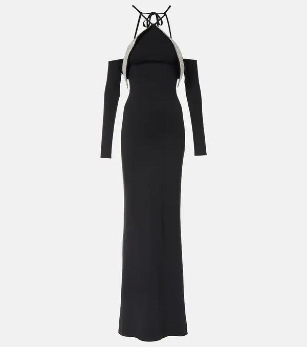  David Koma David Koma Crystal-embellished Gown 