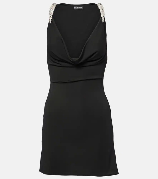  David Koma David Koma Crystal-embellished  Minidress 