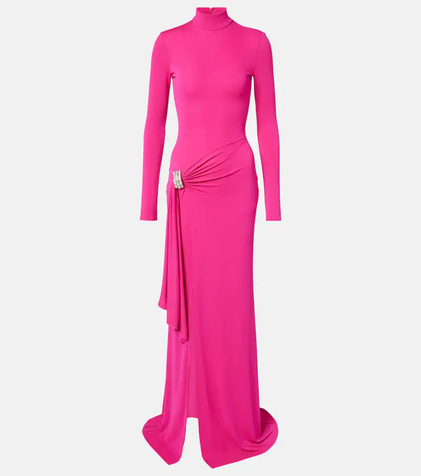  David Koma David Koma Embellished Draped Gown 