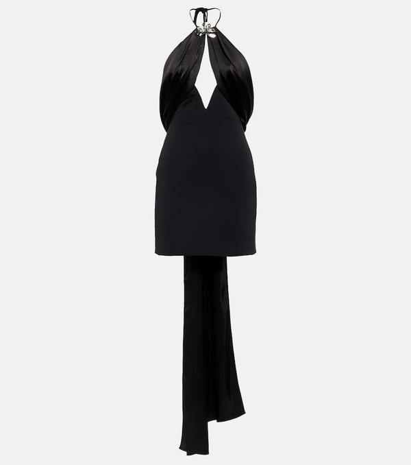  David Koma David Koma Embellished Halter-neck Minidress 