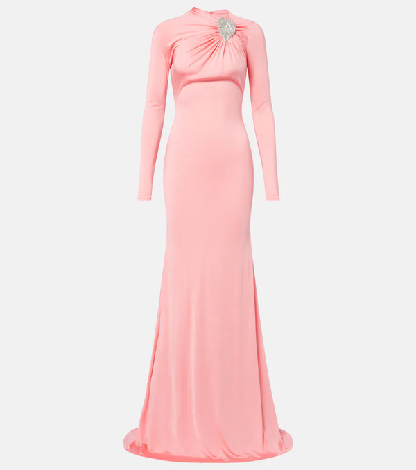  David Koma David Koma Embellished Satin Gown 