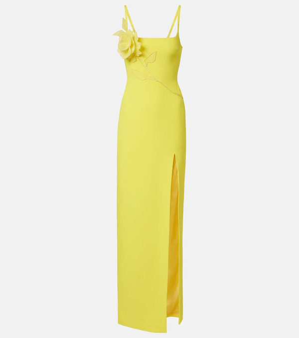  David Koma David Koma Floral-applique Gown 