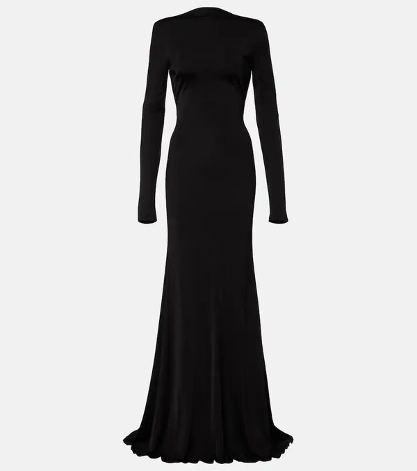  David Koma David Koma Gathered Jersey Gown 