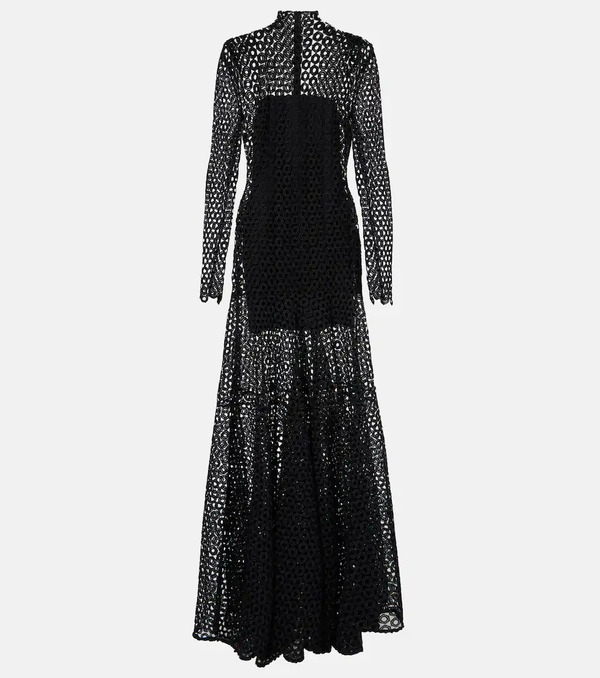  David Koma David Koma Macrame Gown 
