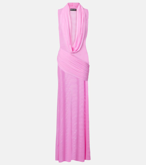  David Koma David Koma Semi-sheer Gown 