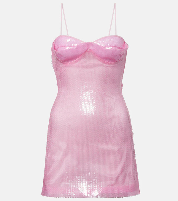  David Koma David Koma Sequined Minidress 