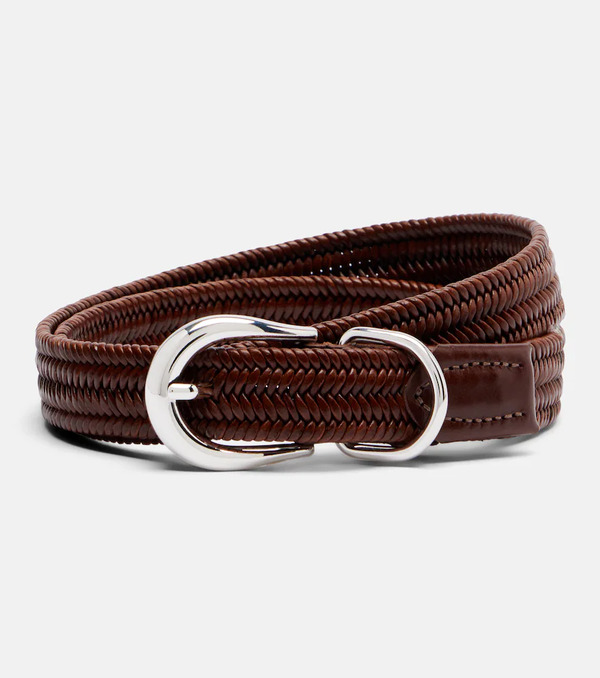  Dehanche Dehanche Loom Braided Leather Belt 