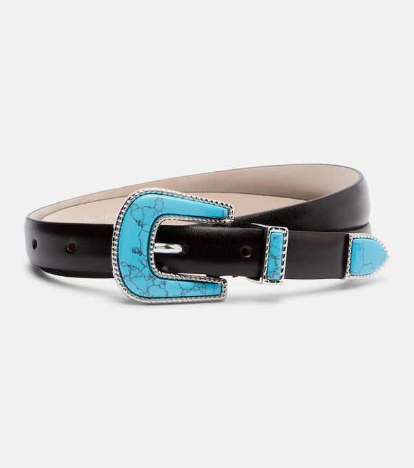  Dehanche Dehanche Travertine Leather Belt 