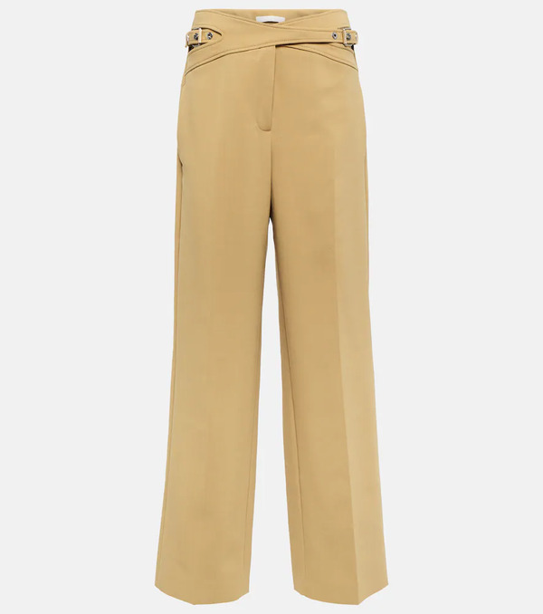  Dion Lee Dion Lee Interlock High-rise Wide-leg Pants 