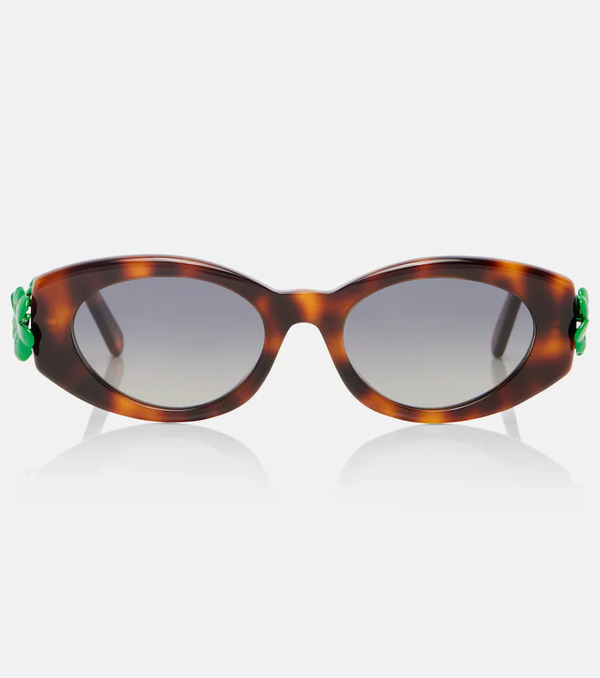  Dior Eyewear Dior Eyewear Dior Clover B1i Oval Sunglasses 
