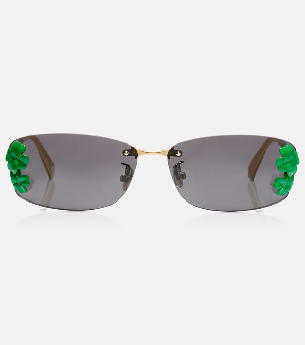  Dior Eyewear Dior Eyewear Dior Clover S1u Rectangular Sunglasses 
