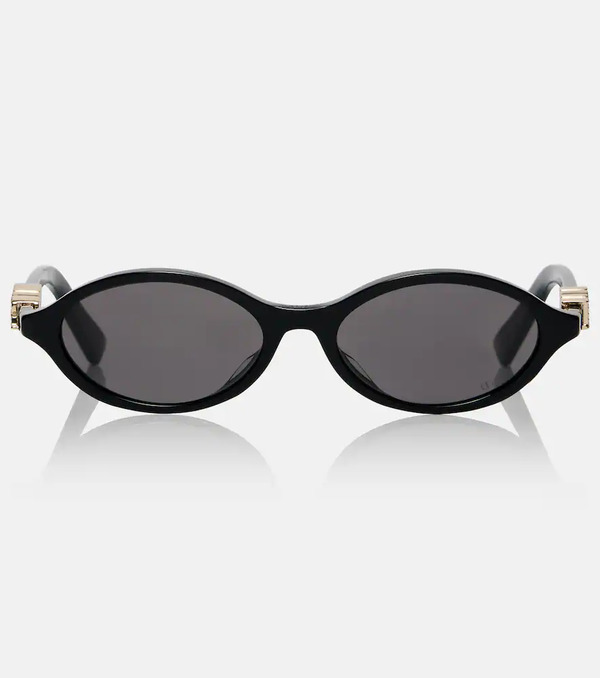  Dior Eyewear Dior Eyewear Diortreasure R1i Oval Sunglasses 