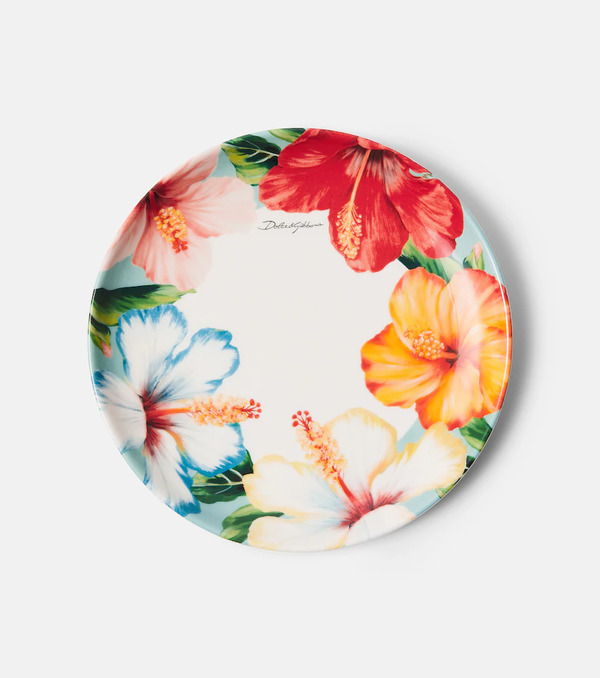  Dolce&gabbana Casa Dolce&gabbana Casa Floral Ceramic Dinner Plate 