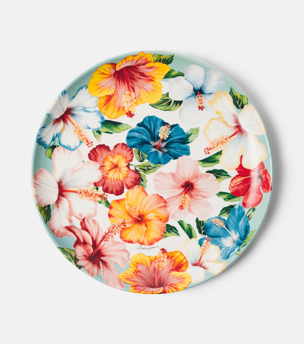  Dolce&gabbana Casa Dolce&gabbana Casa Floral Ceramic Platter 