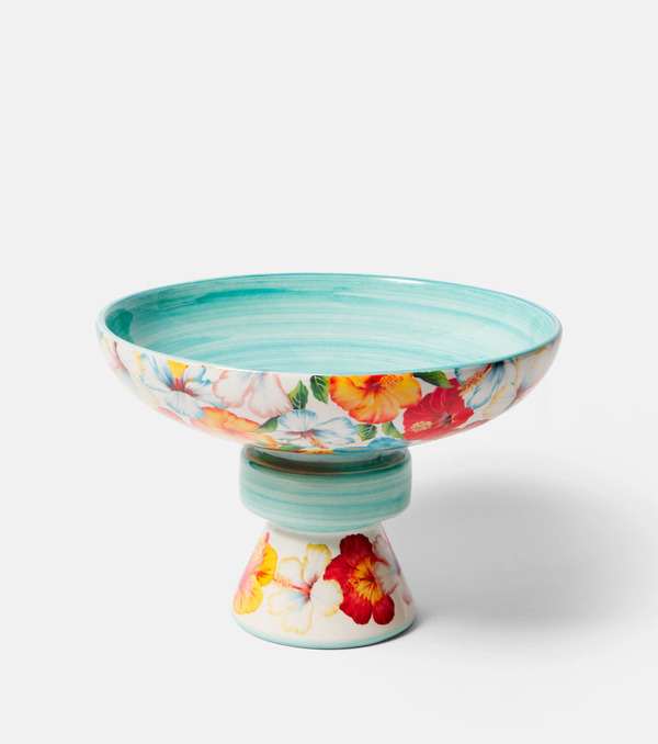  Dolce&gabbana Casa Dolce&gabbana Casa Floral Ceramic Serving Stand 
