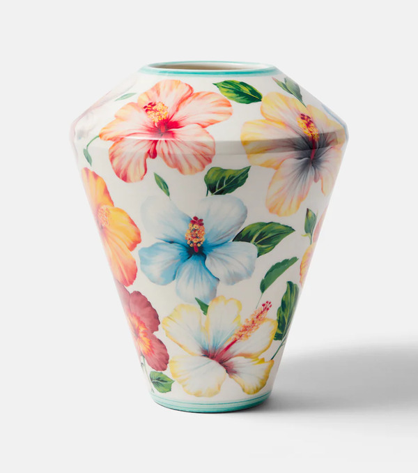  Dolce&gabbana Casa Dolce&gabbana Casa Floral Ceramic Vase 