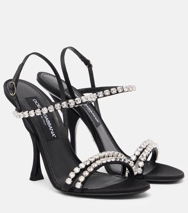  Dolce&gabbana Dolce&gabbana Crystal-embellished Sandals 