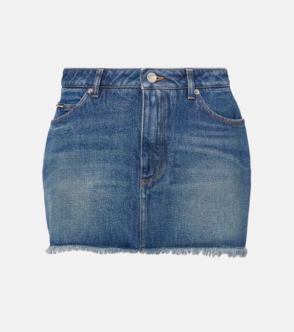  Dolce&gabbana Dolce&gabbana Denim Miniskirt 