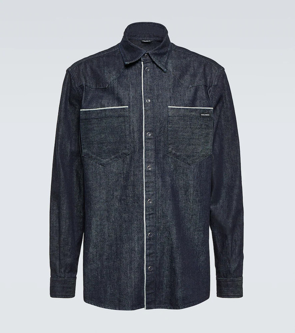  Dolce&gabbana Dolce&gabbana Denim Shirt 