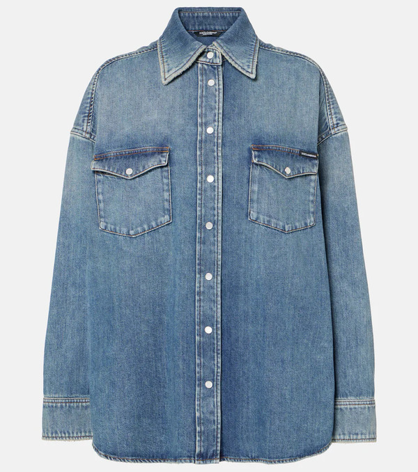  Dolce&gabbana Dolce&gabbana Denim Shirt 