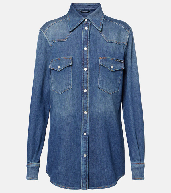  Dolce&gabbana Dolce&gabbana Denim Shirt 