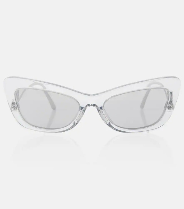  Dolce&gabbana Dolce&gabbana Dg Embellished Cat-eye Sunglasses 