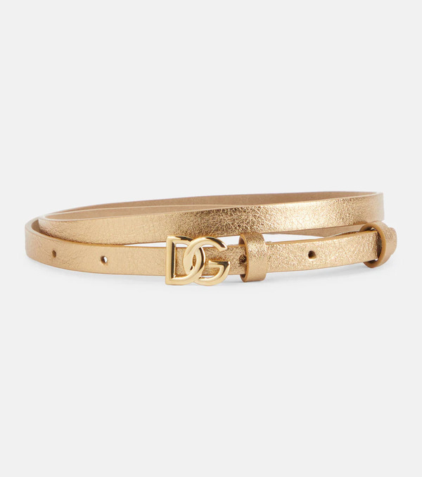  Dolce&gabbana Dolce&gabbana Dg Leather Belt 