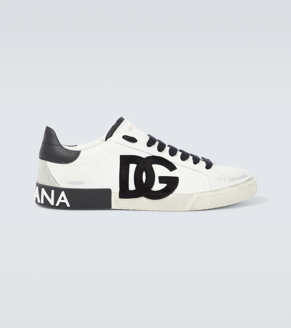  Dolce&gabbana Dolce&gabbana Dg Leather Sneakers 