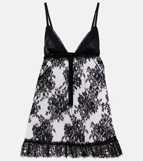  Dolce&gabbana Dolce&gabbana Floral Lace Top 