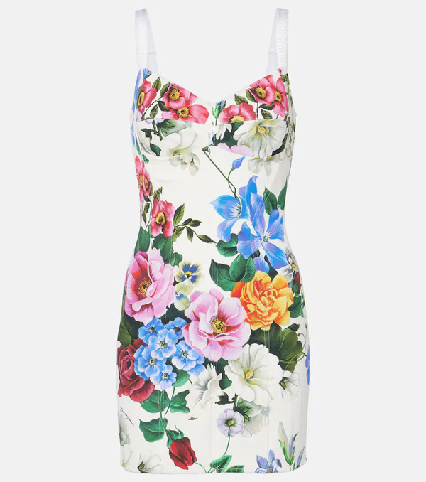 Dolce&gabbana Dolce&gabbana Floral Minidress 