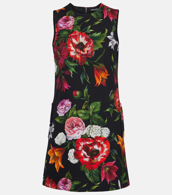  Dolce&gabbana Dolce&gabbana Floral Minidress 