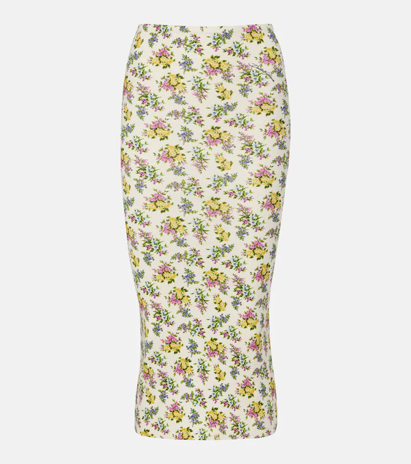  Dolce&gabbana Dolce&gabbana Floral Pencil Skirt 