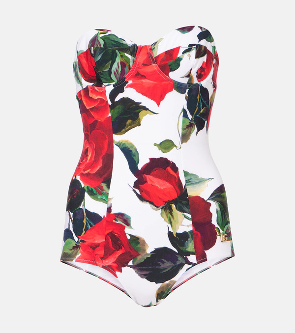  Dolce&gabbana Dolce&gabbana Floral Swimsuit 