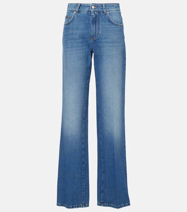  Dolce&gabbana Dolce&gabbana High-rise Wide-leg Jeans 