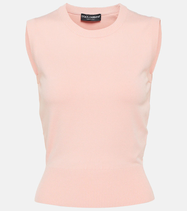  Dolce&gabbana Dolce&gabbana Knitted Tank Top 