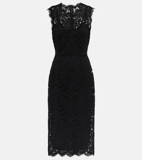  Dolce&gabbana Dolce&gabbana Lace Midi Dress 